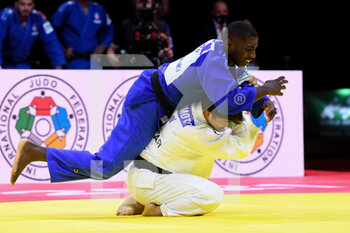 2021-06-13 - Joan-Benjamin Gaba of France and Soichi Hashimoto of Japan during the IJF World Judo Championships 2021 on June 13, 2021 at Budapest Sports Arena in Budapest, Hungary - Photo Yannick Verhoeven / Orange Pictures / DPPI - IJF WORLD JUDO CHAMPIONSHIPS 2021 - JUDO - CONTACT