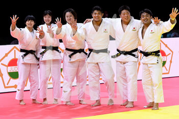 2021-06-13 - Team of Japan during the IJF World Judo Championships 2021 on June 13, 2021 at Budapest Sports Arena in Budapest, Hungary - Photo Yannick Verhoeven / Orange Pictures / DPPI - IJF WORLD JUDO CHAMPIONSHIPS 2021 - JUDO - CONTACT