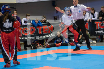 2020-01-18 - pointfighting cadetti - GOLDEN GLOVE 2020 EUROPE CUP - KICK BOXING - CONTACT