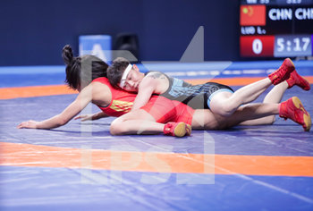 2020-01-17 - Qlanyu Pang (China) category WW 53 kg - 1° RANKING SERIES INTERNATIONAL TOURNAMENT - DAY3 - WRESTLING - CONTACT