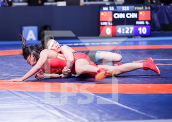 2020-01-17 - Lannuan Luo (China) vs Qlanyu Pang (China) category WW 53 kg - 1° RANKING SERIES INTERNATIONAL TOURNAMENT - DAY3 - WRESTLING - CONTACT