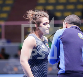 2020-01-17 - Enrica Rinaldi (Italy) category WW 72 kg - 1° RANKING SERIES INTERNATIONAL TOURNAMENT - DAY3 - WRESTLING - CONTACT