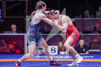 2020-02-12 - R. Huseynov (AZE) vs D. Aleksandrov (BUL) category GR 82 kg - CAMPIONATO EUROPEO SENIOR DI LOTTA - DAY 3 - WRESTLING - CONTACT