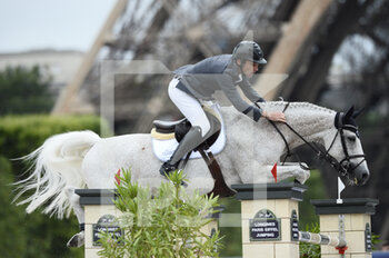 2021-06-25 - Mark MCAULEY (IRL) riding MIEBELLO, Le Figaroscope Prize during the Longines Paris Eiffel Jumping 2021, Longines Global Champions Tour Equestrian CSI 5 on June 25, 2021 at Champ de Mars in Paris, France - Photo Christophe Bricot / DPPI - LONGINES PARIS EIFFEL JUMPING 2021, LONGINES GLOBAL CHAMPIONS TOUR EQUESTRIAN CSI 5 - INTERNATIONALS - EQUESTRIAN
