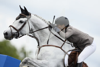 2021-07-10 - Celine Schoonbroodt-De Azevedo riding Clinto T Z during the Masters Chantilly 2021, FEI equestrian event, Jumping CSI5 on July 10, 2021 at Chateau de Chantilly in Chantilly, France - Photo Christophe Bricot / DPPI - MASTERS CHANTILLY 2021, FEI EQUESTRIAN EVENT, JUMPING CSI5 - INTERNATIONALS - EQUESTRIAN