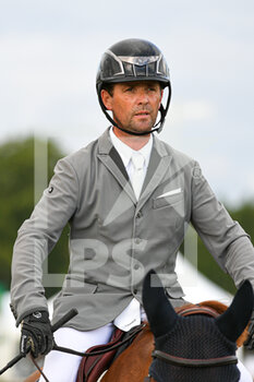 2021-07-10 - Marc Dilasser of France riding Chamann Has during the M1 Ducati Table A against the clock 1m50 with jump off, of the Masters Chantilly 2021, FEI equestrian event, Jumping CSI5 on July 10, 2021 at Chateau de Chantilly in Chantilly, France - Photo Victor Joly / DPPI - MASTERS CHANTILLY 2021, FEI EQUESTRIAN EVENT, JUMPING CSI5 - INTERNATIONALS - EQUESTRIAN