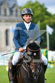 2021-07-10 - Daniel Bluman of Israel riding Ubiluc during the M1 Ducati Table A against the clock 1m50 with jump off, of the Masters Chantilly 2021, FEI equestrian event, Jumping CSI5 on July 10, 2021 at Chateau de Chantilly in Chantilly, France - Photo Victor Joly / DPPI - MASTERS CHANTILLY 2021, FEI EQUESTRIAN EVENT, JUMPING CSI5 - INTERNATIONALS - EQUESTRIAN