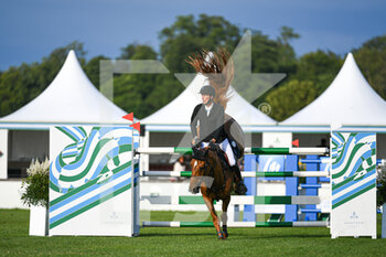 2021-07-10 - Kevin Staut of France riding Iliade Kdw Z during the M1 Ducati Table A against the clock 1m50 with jump off, of the Masters Chantilly 2021, FEI equestrian event, Jumping CSI5 on July 10, 2021 at Chateau de Chantilly in Chantilly, France - Photo Victor Joly / DPPI - MASTERS CHANTILLY 2021, FEI EQUESTRIAN EVENT, JUMPING CSI5 - INTERNATIONALS - EQUESTRIAN