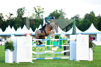 2021-07-10 - Alexa Ferrer of France riding Uranie de Belcour during the M1 Ducati Table A against the clock 1m50 with jump off, of the Masters Chantilly 2021, FEI equestrian event, Jumping CSI5 on July 10, 2021 at Chateau de Chantilly in Chantilly, France - Photo Victor Joly / DPPI - MASTERS CHANTILLY 2021, FEI EQUESTRIAN EVENT, JUMPING CSI5 - INTERNATIONALS - EQUESTRIAN
