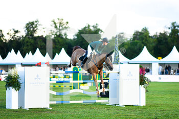 2021-07-10 - Alexa Ferrer of France riding Uranie de Belcour during the M1 Ducati Table A against the clock 1m50 with jump off, of the Masters Chantilly 2021, FEI equestrian event, Jumping CSI5 on July 10, 2021 at Chateau de Chantilly in Chantilly, France - Photo Victor Joly / DPPI - MASTERS CHANTILLY 2021, FEI EQUESTRIAN EVENT, JUMPING CSI5 - INTERNATIONALS - EQUESTRIAN