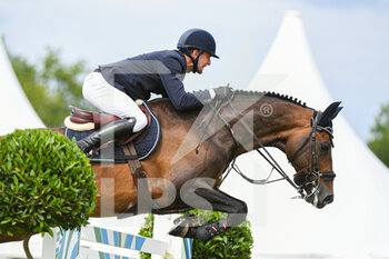 2021-07-11 - Patrick Stuhlmeyer of Germany riding Vega de La Roche during the Rolex Grand Prix Table A against the clock 1m60 with jump off, of the Masters Chantilly 2021, FEI equestrian event, Jumping CSI5 on July 11 2021 at Chateau de Chantilly in Chantilly, France - Photo Victor Joly / DPPI - MASTERS CHANTILLY 2021, FEI EQUESTRIAN EVENT, JUMPING CSI5 - INTERNATIONALS - EQUESTRIAN