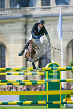 2021-07-11 - Pedro Junqueira Muylaert of Brazil riding Prince Royal Z Mfs during the Rolex Grand Prix Table A against the clock 1m60 with jump off, of the Masters Chantilly 2021, FEI equestrian event, Jumping CSI5 on July 11 2021 at Chateau de Chantilly in Chantilly, France - Photo Victor Joly / DPPI - MASTERS CHANTILLY 2021, FEI EQUESTRIAN EVENT, JUMPING CSI5 - INTERNATIONALS - EQUESTRIAN