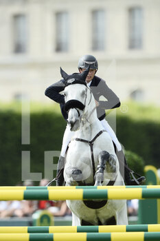 2021-07-11 - Bertram Allen riding Harley Vd Bishop during the Masters Chantilly 2021, FEI equestrian event, Jumping CSI5 on July 11, 2021 at Chateau de Chantilly in Chantilly, France - Photo Christophe Bricot / DPPI - MASTERS CHANTILLY 2021, FEI EQUESTRIAN EVENT, JUMPING CSI5 - INTERNATIONALS - EQUESTRIAN