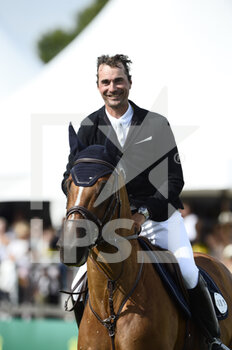 2021-07-11 - Nicolas Delmotte riding Urvoso du Roch during the Masters Chantilly 2021, FEI equestrian event, Jumping CSI5 on July 11, 2021 at Chateau de Chantilly in Chantilly, France - Photo Christophe Bricot / DPPI - MASTERS CHANTILLY 2021, FEI EQUESTRIAN EVENT, JUMPING CSI5 - INTERNATIONALS - EQUESTRIAN