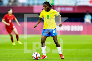 2021-07-21 - Formiga of Brazil during the Olympic Games Tokyo 2020, Football Women's First Round, Group F, between China and Brazil on July 21, 2021 at Miyagi Stadium in Rifu, Japan - Photo Pablo Morano / Orange Pictures / DPPI - OLYMPIC GAMES TOKYO 2020, JULY 21, 2021 - OLYMPIC GAMES TOKYO 2020 - OLYMPIC GAMES