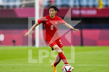 2021-07-21 - Siwen Miao of China during the Olympic Games Tokyo 2020, Football Women's First Round, Group F, between China and Brazil on July 21, 2021 at Miyagi Stadium in Rifu, Japan - Photo Pablo Morano / Orange Pictures / DPPI - OLYMPIC GAMES TOKYO 2020, JULY 21, 2021 - OLYMPIC GAMES TOKYO 2020 - OLYMPIC GAMES