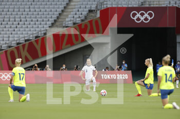 2021-07-21 - Ambiance during the Olympic Games Tokyo 2020, Football Women's First Round, Group G, between USA and Sweden on July 21, 2021 at Tokyo Stadium in Tokyo, Japan - Photo Yuya Nagase / Photo Kishimoto / DPPI - OLYMPIC GAMES TOKYO 2020, JULY 21, 2021 - OLYMPIC GAMES TOKYO 2020 - OLYMPIC GAMES