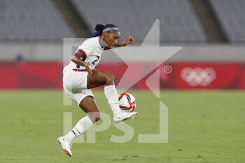 2021-07-21 - DUNN Crystal (USA) during the Olympic Games Tokyo 2020, Football Women's First Round, Group G, between USA and Sweden on July 21, 2021 at Tokyo Stadium in Tokyo, Japan - Photo Yuya Nagase / Photo Kishimoto / DPPI - OLYMPIC GAMES TOKYO 2020, JULY 21, 2021 - OLYMPIC GAMES TOKYO 2020 - OLYMPIC GAMES