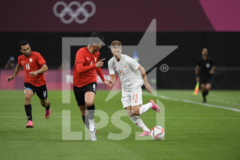 2021-07-22 - Dani OLMO (ESP) during the Olympic Games Tokyo 2020, Football Men's First Round Group C, between Egypt and Spain on July 22, 2021 at Sapporo Dome in Sapporo, Japan - Photo Photo Kishimoto / DPPI - OLYMPIC GAMES TOKYO 2020, JULY 22, 2021 - OLYMPIC GAMES TOKYO 2020 - OLYMPIC GAMES