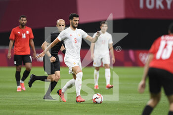 2021-07-22 - Mikel MERINO (ESP) during the Olympic Games Tokyo 2020, Football Men's First Round Group C, between Egypt and Spain on July 22, 2021 at Sapporo Dome in Sapporo, Japan - Photo Photo Kishimoto / DPPI - OLYMPIC GAMES TOKYO 2020, JULY 22, 2021 - OLYMPIC GAMES TOKYO 2020 - OLYMPIC GAMES