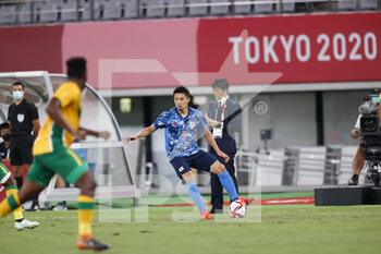 2021-07-22 - Yuta NAKAYAMA (JPN) during the Olympic Games Tokyo 2020, Football Men's First Round Group A, between Japan and South Africa on July 22, 2021 at Tokyo Stadium in Tokyo, Japan - Photo Photo Kishimoto / DPPI - OLYMPIC GAMES TOKYO 2020, JULY 22, 2021 - OLYMPIC GAMES TOKYO 2020 - OLYMPIC GAMES