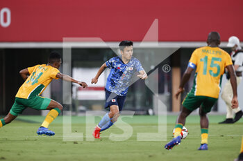 2021-07-22 - Takefusa KUBO (JPN) during the Olympic Games Tokyo 2020, Football Men's First Round Group A, between Japan and South Africa on July 22, 2021 at Tokyo Stadium in Tokyo, Japan - Photo Photo Kishimoto / DPPI - OLYMPIC GAMES TOKYO 2020, JULY 22, 2021 - OLYMPIC GAMES TOKYO 2020 - OLYMPIC GAMES