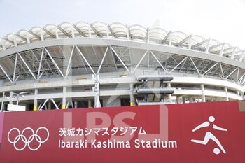 2021-07-22 - General view during the Olympic Games Tokyo 2020, Football Men's First Round Group B, between New Zealand and Republic of Korea on July 22, 2021 at Ibaraki Kashima Stadium in Kashima, Japan - Photo Photo Kishimoto / DPPI - OLYMPIC GAMES TOKYO 2020, JULY 22, 2021 - OLYMPIC GAMES TOKYO 2020 - OLYMPIC GAMES