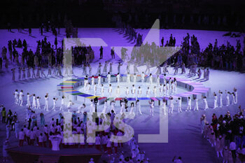 2021-07-23 - Opening Ceremony during the Olympic Games Tokyo 2020, on July 23, 2021 at Tokyo stadium in Tokyo, Japan - Photo Yoann Cambefort / Marti Media / DPPI - OLYMPIC GAMES TOKYO 2020, JULY 23, 2021 - OLYMPIC GAMES TOKYO 2020 - OLYMPIC GAMES