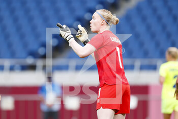 2021-07-24 - Hedvig LINDAHL (SWE) during the Olympic Games Tokyo 2020, Football Women's First Round Group G, between Sweden and Australia on July 24, 2021 at Saitama Stadium in Saitama, Japan - Photo Photo Kishimoto / DPPI - OLYMPIC GAMES TOKYO 2020, JULY 24, 2021 - OLYMPIC GAMES TOKYO 2020 - OLYMPIC GAMES