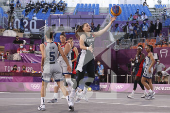 2021-07-24 - Marie-Eve PAGET (5) of France during the Olympic Games Tokyo 2020, USA-FRANCE on July 24, 2021 at Aomi Urban Sports Park in Tokyo, Japan - Photo Ann-Dee Lamour / CDP MEDIA / DPPI - OLYMPIC GAMES TOKYO 2020, JULY 24, 2021 - OLYMPIC GAMES TOKYO 2020 - OLYMPIC GAMES