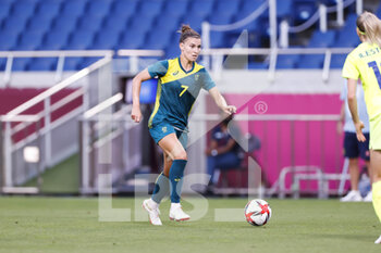 2021-07-24 - Steph CATLEY (AUS) during the Olympic Games Tokyo 2020, Football Women's First Round Group G, between Sweden and Australia on July 24, 2021 at Saitama Stadium in Saitama, Japan - Photo Photo Kishimoto / DPPI - OLYMPIC GAMES TOKYO 2020, JULY 24, 2021 - OLYMPIC GAMES TOKYO 2020 - OLYMPIC GAMES