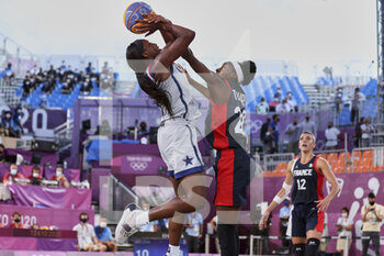 2021-07-24 - Jacquelyn YOUNG (8) of USA during the Olympic Games Tokyo 2020, USA-FRANCE on July 24, 2021 at Aomi Urban Sports Park in Tokyo, Japan - Photo Ann-Dee Lamour / CDP MEDIA / DPPI - OLYMPIC GAMES TOKYO 2020, JULY 24, 2021 - OLYMPIC GAMES TOKYO 2020 - OLYMPIC GAMES