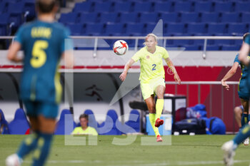 2021-07-24 - Jonna ANDERSSON (SWE) during the Olympic Games Tokyo 2020, Football Women's First Round Group G, between Sweden and Australia on July 24, 2021 at Saitama Stadium in Saitama, Japan - Photo Photo Kishimoto / DPPI - OLYMPIC GAMES TOKYO 2020, JULY 24, 2021 - OLYMPIC GAMES TOKYO 2020 - OLYMPIC GAMES