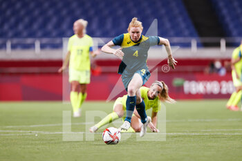 2021-07-24 - Clare POLKINGHORNE (AUS) during the Olympic Games Tokyo 2020, Football Women's First Round Group G, between Sweden and Australia on July 24, 2021 at Saitama Stadium in Saitama, Japan - Photo Photo Kishimoto / DPPI - OLYMPIC GAMES TOKYO 2020, JULY 24, 2021 - OLYMPIC GAMES TOKYO 2020 - OLYMPIC GAMES