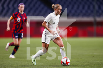 2021-07-24 - CJ BOTT (NZL) during the Olympic Games Tokyo 2020, Football Women's First Round Group G, between New Zealand and USA on July 24, 2021 at Saitama Stadium in Saitama, Japan - Photo Photo Kishimoto / DPPI - OLYMPIC GAMES TOKYO 2020, JULY 24, 2021 - OLYMPIC GAMES TOKYO 2020 - OLYMPIC GAMES