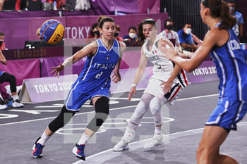 2021-07-24 - Giulia RULLI (8) of Italia during the Olympic Games Tokyo 2020, FRANCE-ITALIA on July 24, 2021 at Aomi Urban Sports Park in Tokyo, Japan - Photo Ann-Dee Lamour / CDP MEDIA / DPPI - OLYMPIC GAMES TOKYO 2020, JULY 24, 2021 - OLYMPIC GAMES TOKYO 2020 - OLYMPIC GAMES