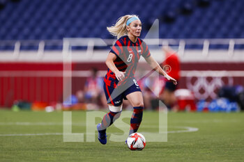 2021-07-24 - Julie ERTZ (USA) during the Olympic Games Tokyo 2020, Football Women's First Round Group G, between New Zealand and USA on July 24, 2021 at Saitama Stadium in Saitama, Japan - Photo Photo Kishimoto / DPPI - OLYMPIC GAMES TOKYO 2020, JULY 24, 2021 - OLYMPIC GAMES TOKYO 2020 - OLYMPIC GAMES