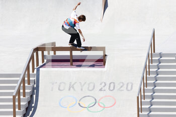 2021-07-25 - Yuto HORIGOME (JPN) during the Olympic Games Tokyo 2020, Skateboarding Men's Street Prelims Final on July 25, 2021 at Ariake Urban Sports Park in Tokyo, Japan - Photo Photo Kishimoto / DPPI - OLYMPIC GAMES TOKYO 2020, JULY 25, 2021 - OLYMPIC GAMES TOKYO 2020 - OLYMPIC GAMES
