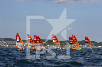 2021-07-25 - Illustration during the Olympic Games Tokyo 2020, Sailing Women's Windsurfer RS:X Race 01 on July 25, 2021 at Enoshima Yacht Harbour in Fujisawa, Japan - Photo Photo Kishimoto / DPPI - OLYMPIC GAMES TOKYO 2020, JULY 25, 2021 - OLYMPIC GAMES TOKYO 2020 - OLYMPIC GAMES
