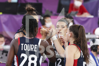 2021-07-25 - French Team during the Olympic Games Tokyo 2020, Nom de l'épreuve on July 25, 2021 at Aomi Urban Sports Park in Tokyo, Japan - Photo Ann-Dee Lamour / CDP MEDIA / DPPI - OLYMPIC GAMES TOKYO 2020, JULY 25, 2021 - OLYMPIC GAMES TOKYO 2020 - OLYMPIC GAMES