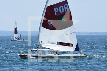 2021-07-25 - Carolina Joao (POR) competes on Women's One Person Dinghy - Laser Radial heats during the Olympic Games Tokyo 2020, Sailing, on July 25, 2021 at Enoshima Yacht Harbour in Enoshima, Japan - Photo Yoann Cambefort / Marti Media / DPPI - OLYMPIC GAMES TOKYO 2020, JULY 25, 2021 - OLYMPIC GAMES TOKYO 2020 - OLYMPIC GAMES