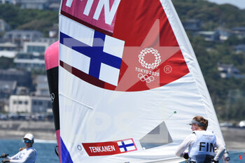 2021-07-25 - Tuula Tenkanen (FIN) competes on Women's One Person Dinghy - Laser Radial heats during the Olympic Games Tokyo 2020, Sailing, on July 25, 2021 at Enoshima Yacht Harbour in Enoshima, Japan - Photo Yoann Cambefort / Marti Media / DPPI - OLYMPIC GAMES TOKYO 2020, JULY 25, 2021 - OLYMPIC GAMES TOKYO 2020 - OLYMPIC GAMES