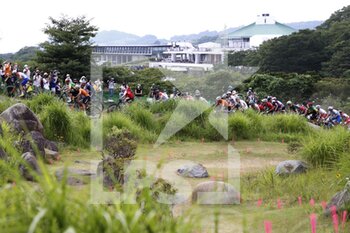 2021-07-26 - General view during the Olympic Games Tokyo 2020, Cycling Mountain Bike Men's Cross-country on July 26, 2021 at Izu MTB Course in Izu, Japan - Photo Photo Kishimoto / DPPI - OLYMPIC GAMES TOKYO 2020, JULY 26, 2021 - OLYMPIC GAMES TOKYO 2020 - OLYMPIC GAMES