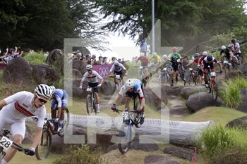 2021-07-26 - Illustration during the Olympic Games Tokyo 2020, Cycling Mountain Bike Men's Cross-country on July 26, 2021 at Izu MTB Course in Izu, Japan - Photo Photo Kishimoto / DPPI - OLYMPIC GAMES TOKYO 2020, JULY 26, 2021 - OLYMPIC GAMES TOKYO 2020 - OLYMPIC GAMES