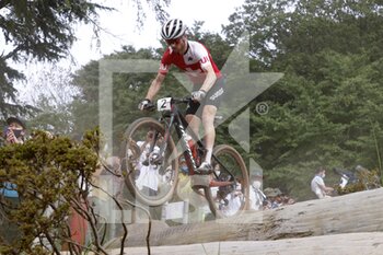 2021-07-26 - FLUECKIGER Mathias (SUI) during the Olympic Games Tokyo 2020, Cycling Mountain Bike Men's Cross-country on July 26, 2021 at Izu MTB Course in Izu, Japan - Photo Photo Kishimoto / DPPI - OLYMPIC GAMES TOKYO 2020, JULY 26, 2021 - OLYMPIC GAMES TOKYO 2020 - OLYMPIC GAMES