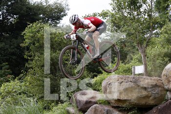 2021-07-26 - FLUECKIGER Mathias (SUI) during the Olympic Games Tokyo 2020, Cycling Mountain Bike Men's Cross-country on July 26, 2021 at Izu MTB Course in Izu, Japan - Photo Photo Kishimoto / DPPI - OLYMPIC GAMES TOKYO 2020, JULY 26, 2021 - OLYMPIC GAMES TOKYO 2020 - OLYMPIC GAMES