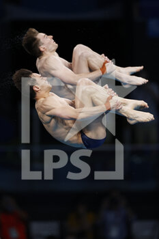 2021-07-26 - DALEY Thomas, LEE Matty (GBR) Gold Medal during the Olympic Games Tokyo 2020, Swimming Diving Men's Synchronised 10m Platform Final on July 26, 2021 at Tokyo Aquatics Centre in Tokyo, Japan - Photo Takamitsu Mifune / Photo Kishimoto / DPPI - OLYMPIC GAMES TOKYO 2020, JULY 26, 2021 - OLYMPIC GAMES TOKYO 2020 - OLYMPIC GAMES