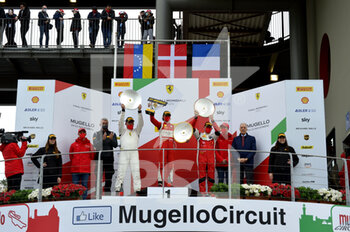 2021-11-20 - Podio am Category Ferrari Challange Pirelli Cup Finali Mondiali Ferrari Mugellocircuit - FERRARI CHALLENGE WORLD FINALS 2021 - FERRARI CHALLENGE - MOTORS