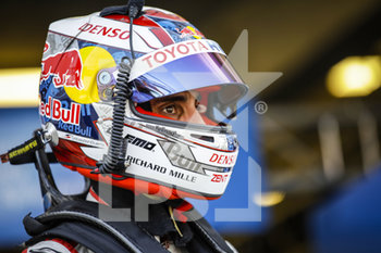 2020-09-16 - Buemi S..bastien (swi), Toyota Gazoo Racing, Toyota TS050 Hybrid, portrait during the scrutineering of the 2020 24 Hours of Le Mans, 7th round of the 2019...20 FIA World Endurance Championship on the Circuit des 24 Heures du Mans, from September 16 to 20, 2020 in Le Mans, France - Photo Xavi Bonilla / DPPI - 24 HOURS OF LE MANS 2020 - ENDURANCE - MOTORS