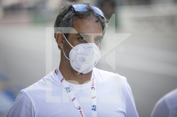 2020-09-16 - Montoya Juan-Pablo (col), DragonSpeed USA, Oreca 07-Gibson, portrait during the scrutineering of the 2020 24 Hours of Le Mans, 7th round of the 2019...20 FIA World Endurance Championship on the Circuit des 24 Heures du Mans, from September 16 to 20, 2020 in Le Mans, France - Photo Xavi Bonilla / DPPI - 24 HOURS OF LE MANS 2020 - ENDURANCE - MOTORS